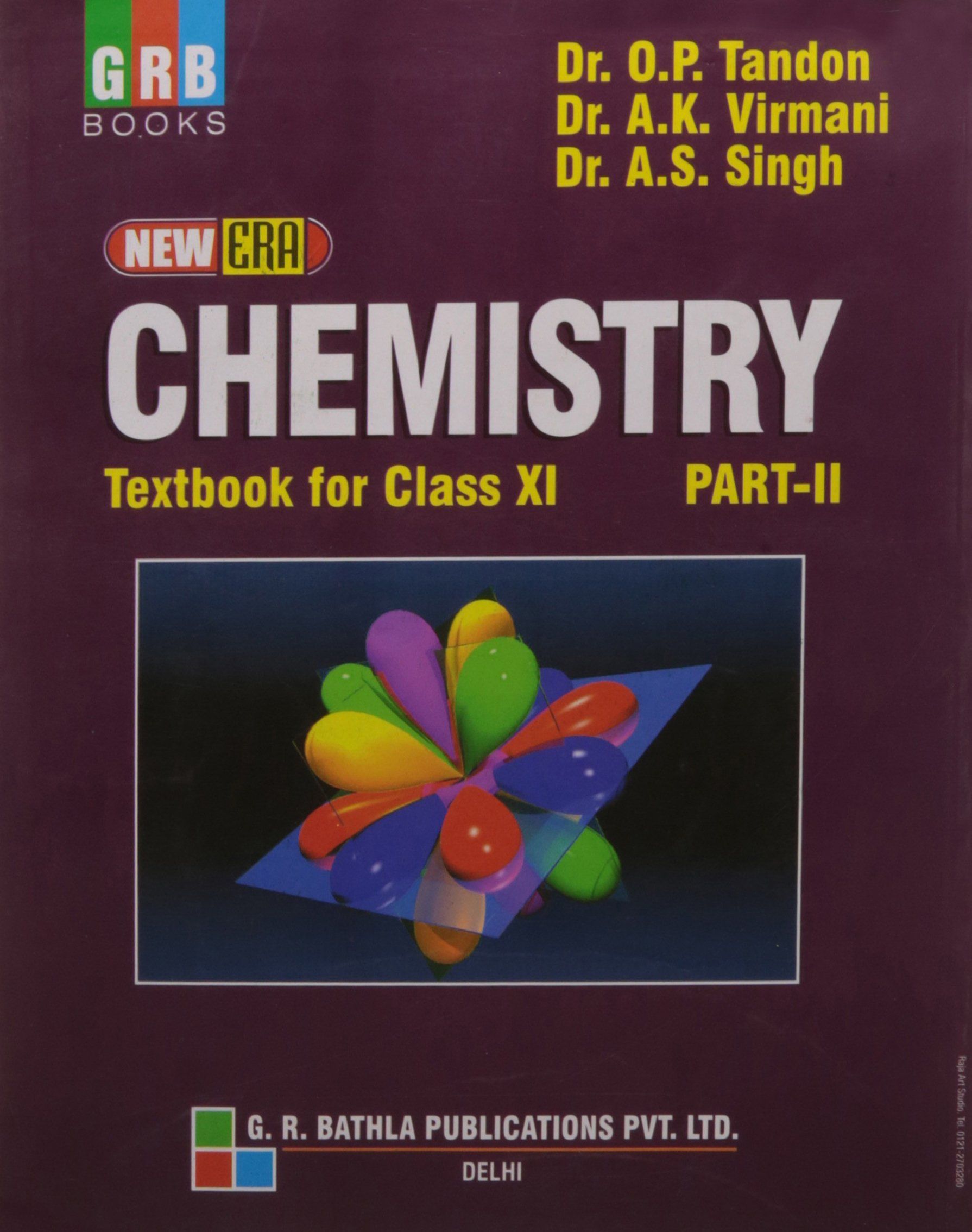 New Era Chemistry Textbook For Class 11 Part Ii Chemistry Class Xi