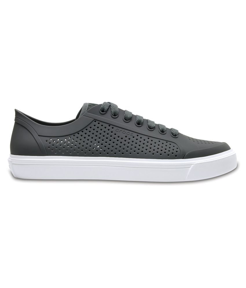 Crocs Standard Fit Citilane Roka Court Sneakers Gray Casual Shoes - Buy ...