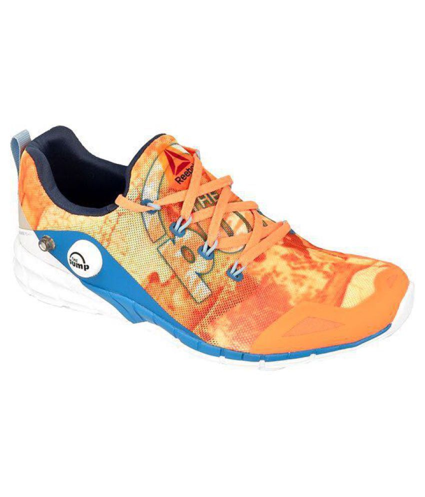orange reebok shoes