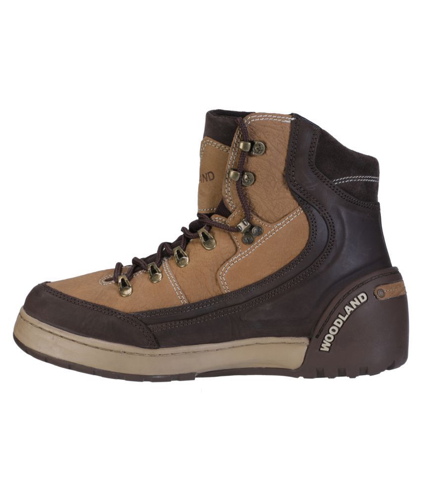 Woodland Camel Casual Boot - Buy Woodland Camel Casual Boot Online at ...