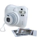 Fujifilm Instax MINI 25 Instant Film Camera, White