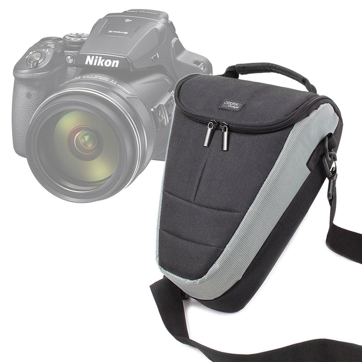 Camera Shoulder Bag Case For Nikon Nikon Coolpix P900 Black