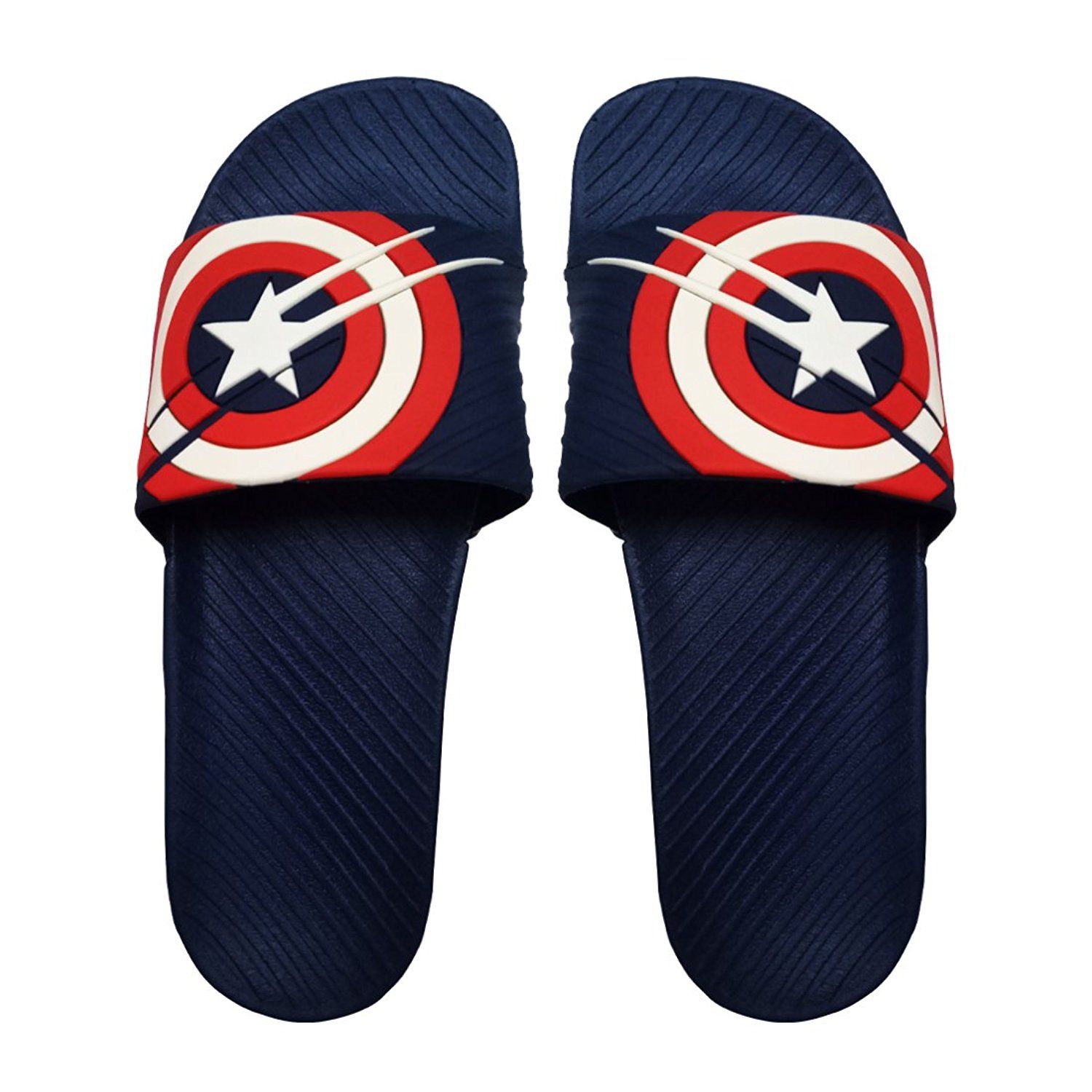 captain america flip flops