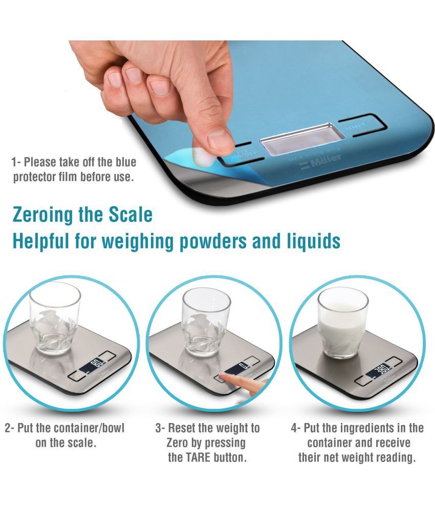 IGADG Stainless Steel Measuring Scale Buy Online at Best Price in