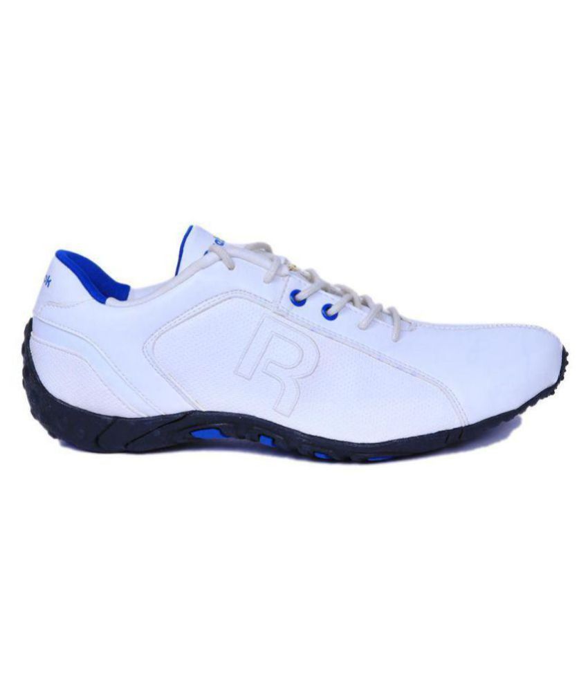 reebok evoque white running shoes