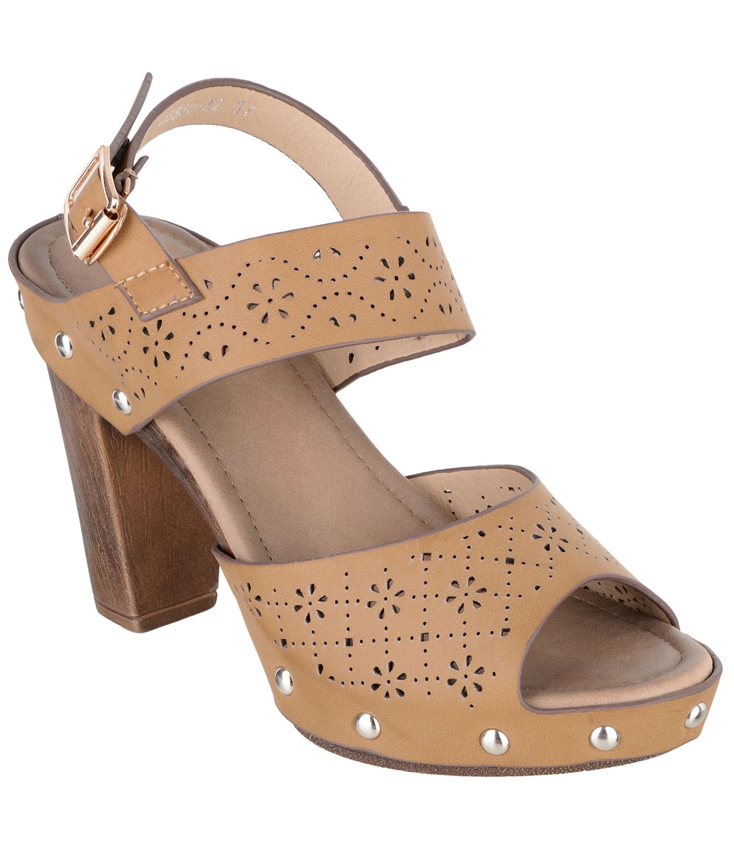 beige block heel shoes ladies