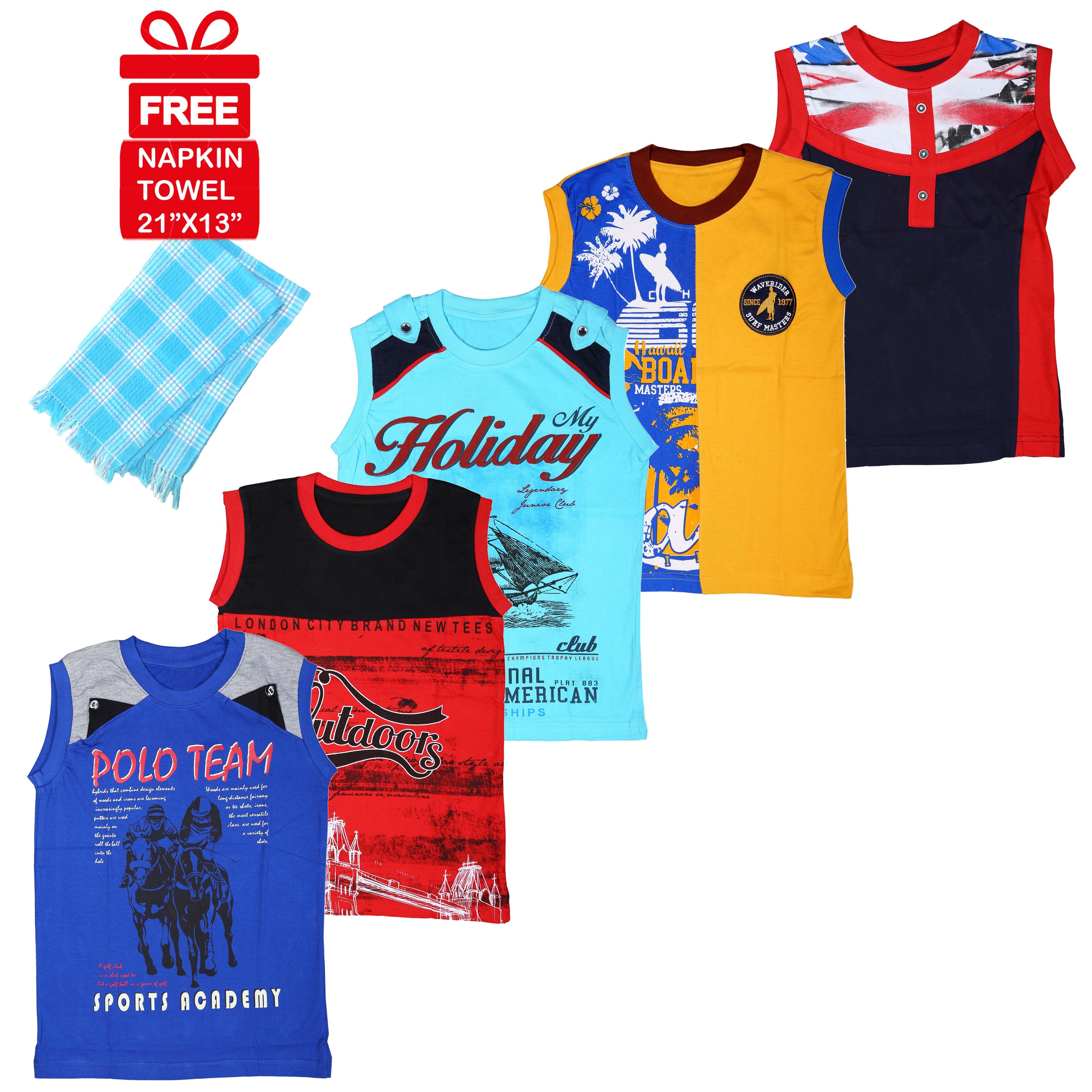 sleeveless t shirt for boys