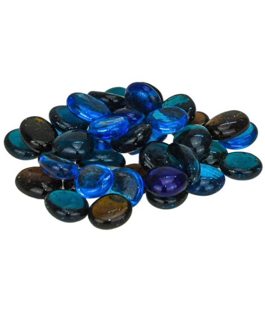 ZEVORA Glass Pebbles Vase Fillers 2 cms Pack of 1 Buy ZEVORA Glass