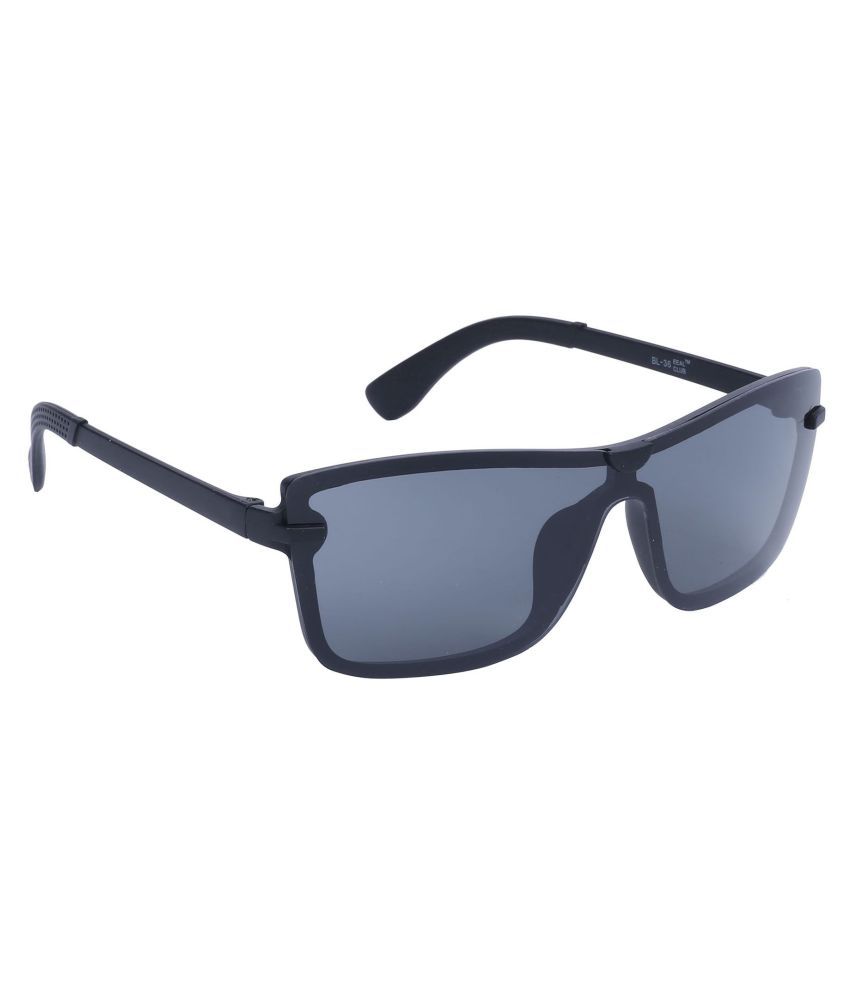blue rectangle sunglasses