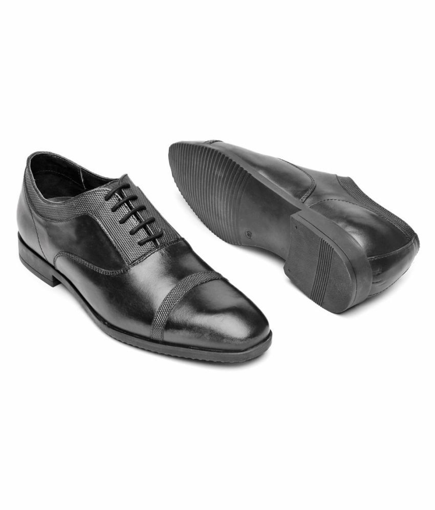 invictus black formal shoes