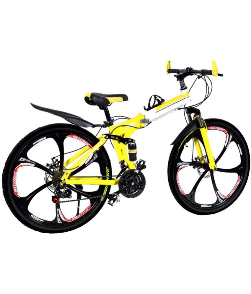 gear cycle yellow colour