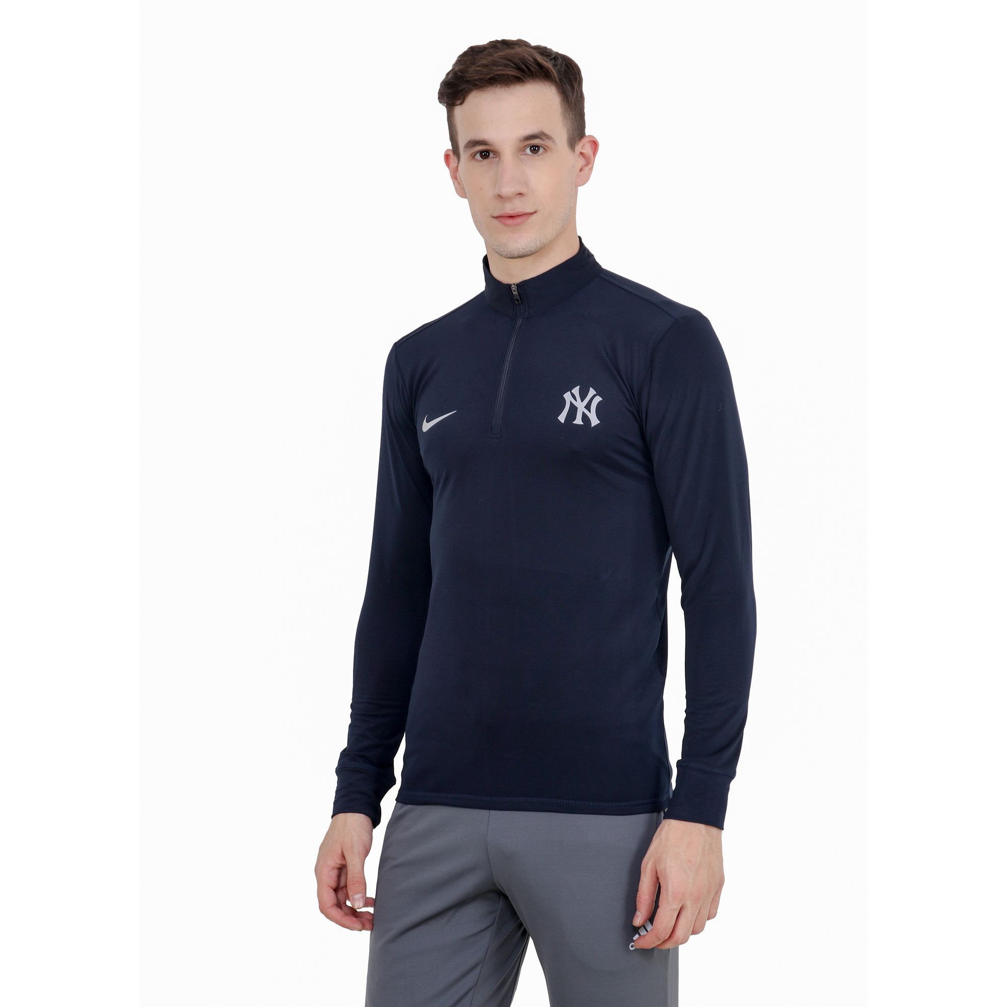 navy blue lycra shirt
