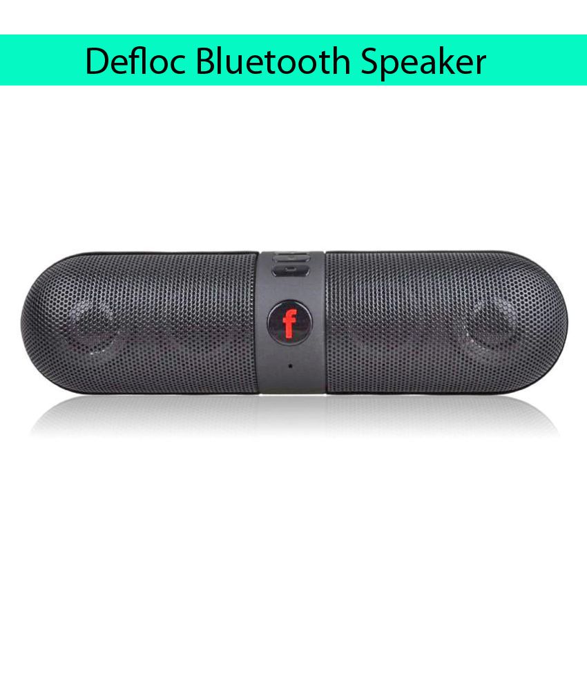     			Defloc Pill Bluetooth Speaker (multicolour)