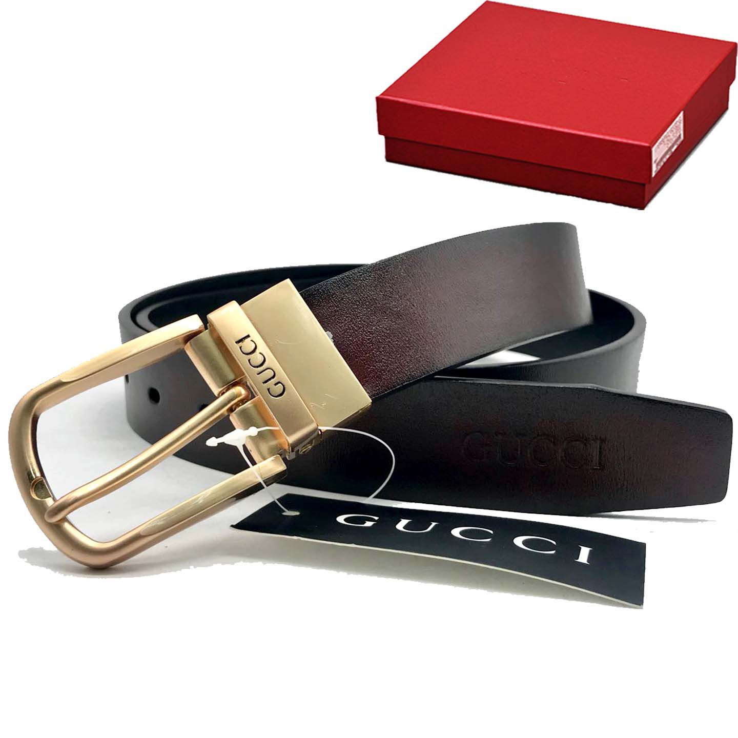 gucci t Brown Leather Formal Belt - Pack of 1: Buy Online at Low Price in India - Snapdeal