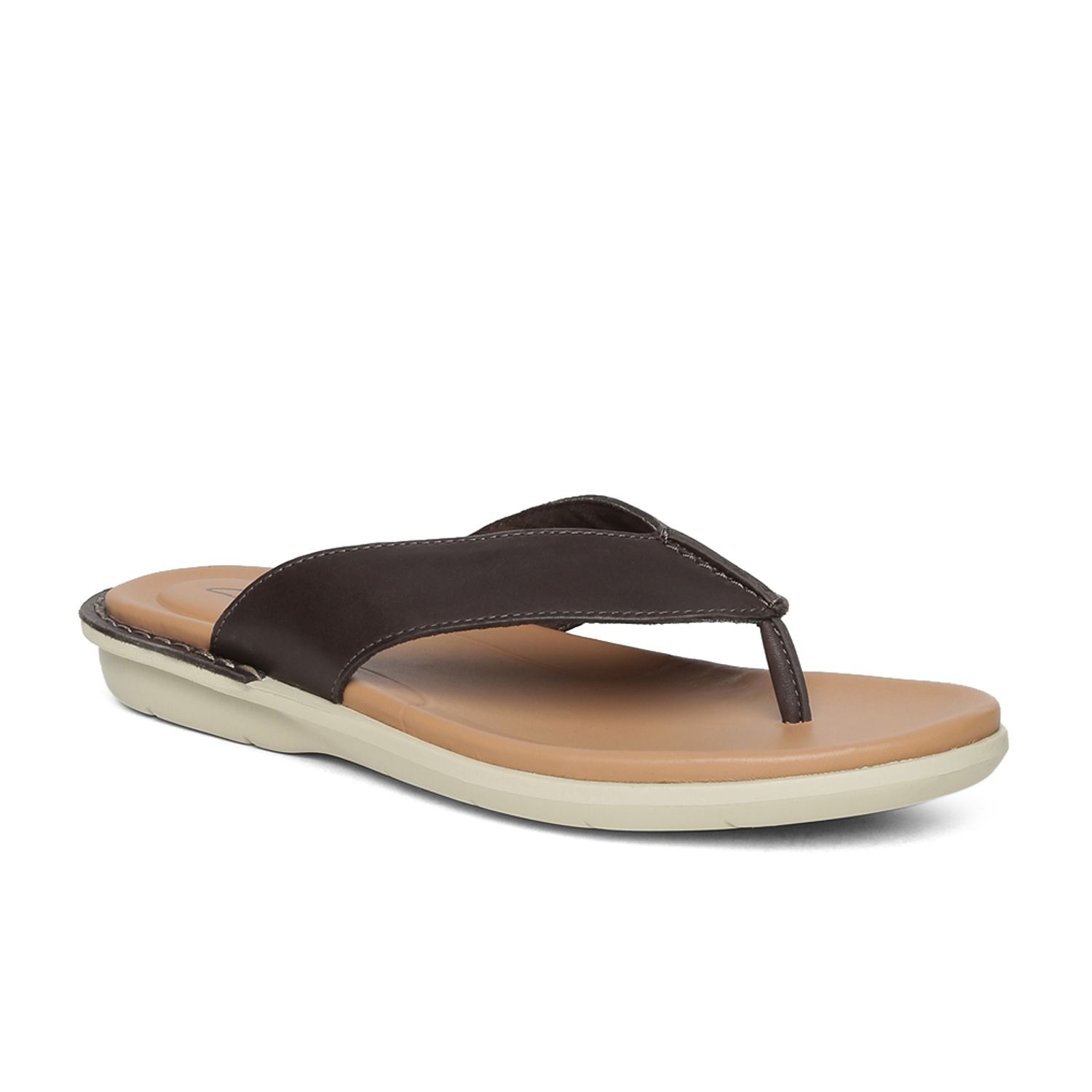 Clarks Brown Daily Slippers Price in India Buy Clarks Brown Daily