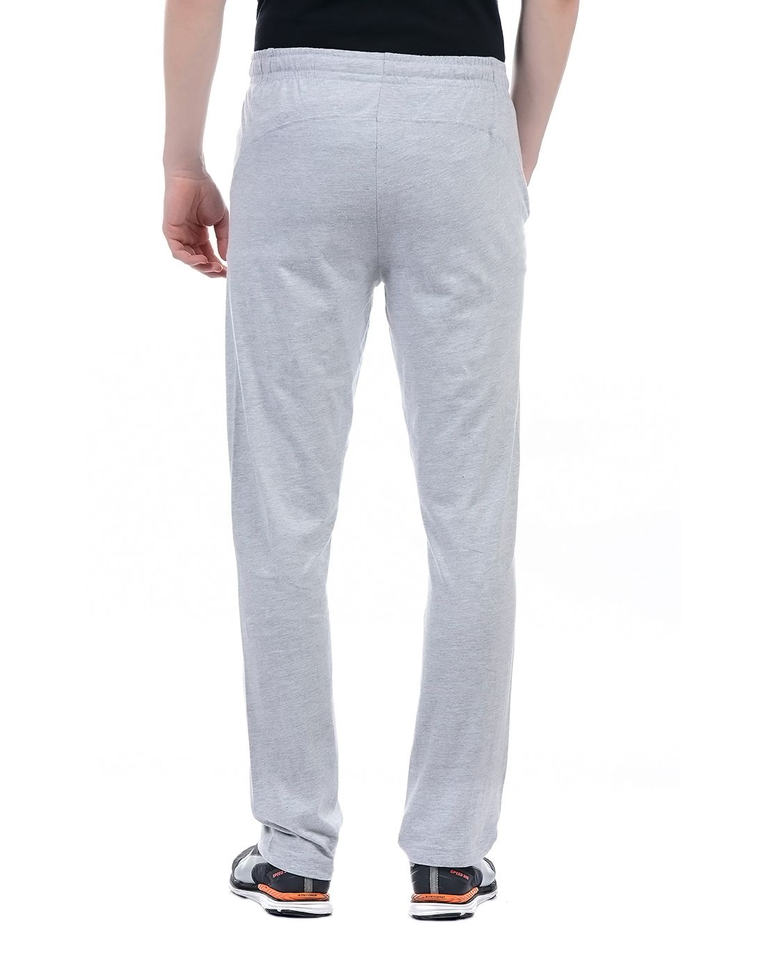 Hanes Grey Cotton Trackpants - Buy Hanes Grey Cotton Trackpants Online ...