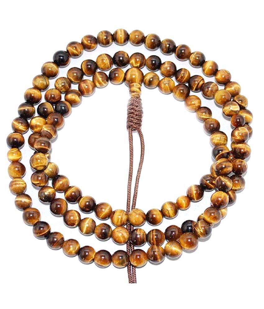     			Haridwar Astro Tiger Eye Gemstone crystal Japa Mala