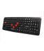 Quantum QHM7403 Black PS/2 Desktop Keyboard