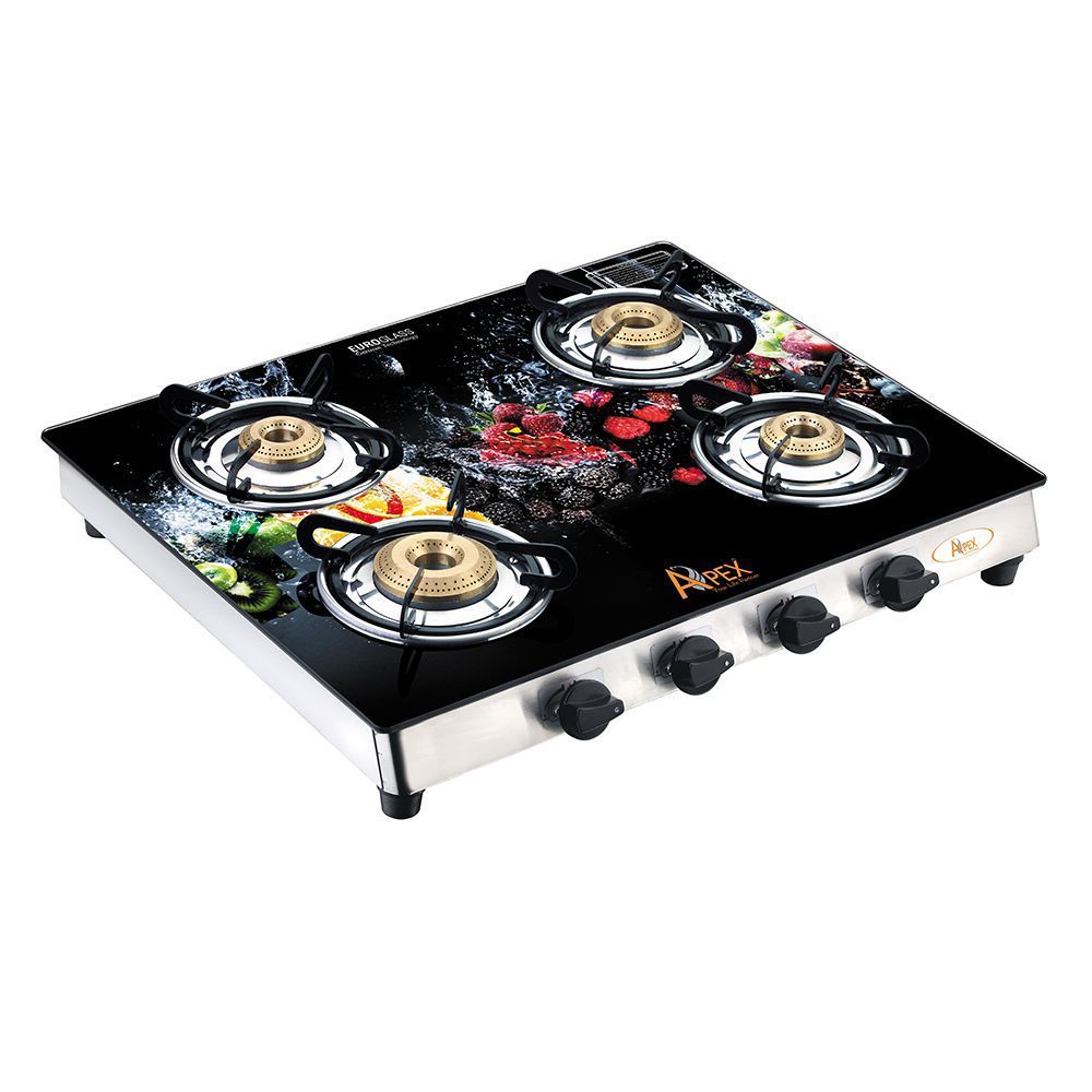 Apex Designer Four Omega (spectra 4) 4 Burner Manual Gas Stove Price in