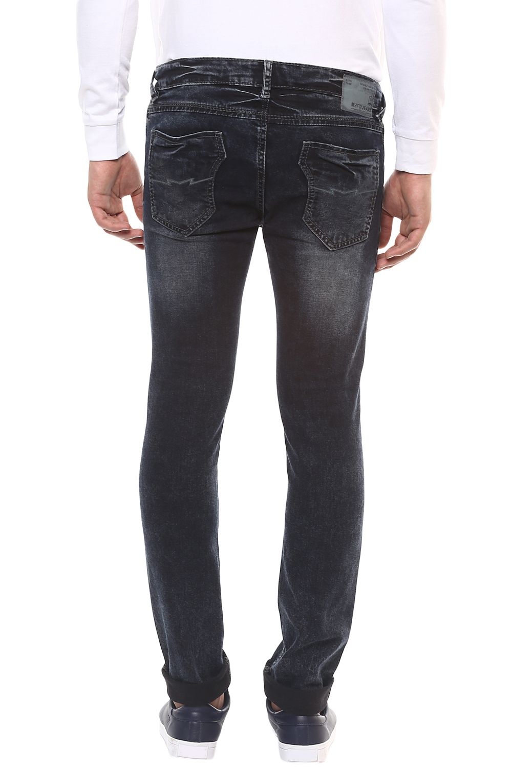 mufti jeans black