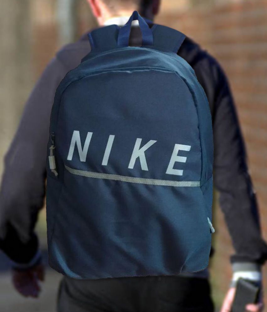 nike backpack dark blue