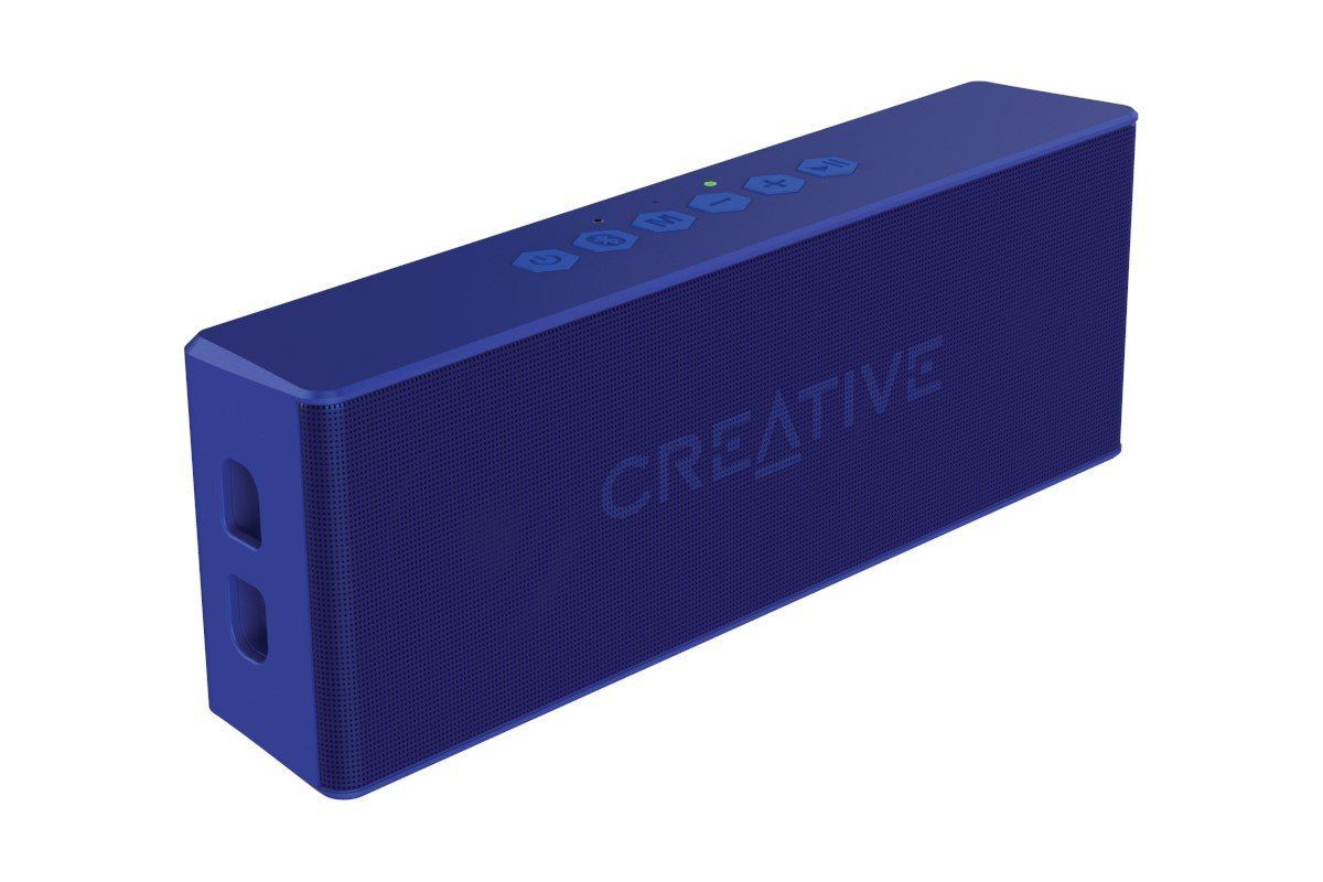 Creative MUVO 2 Portable Waterresistant Bluetooth Speaker with Builtin MP3 Player (Blue) Buy