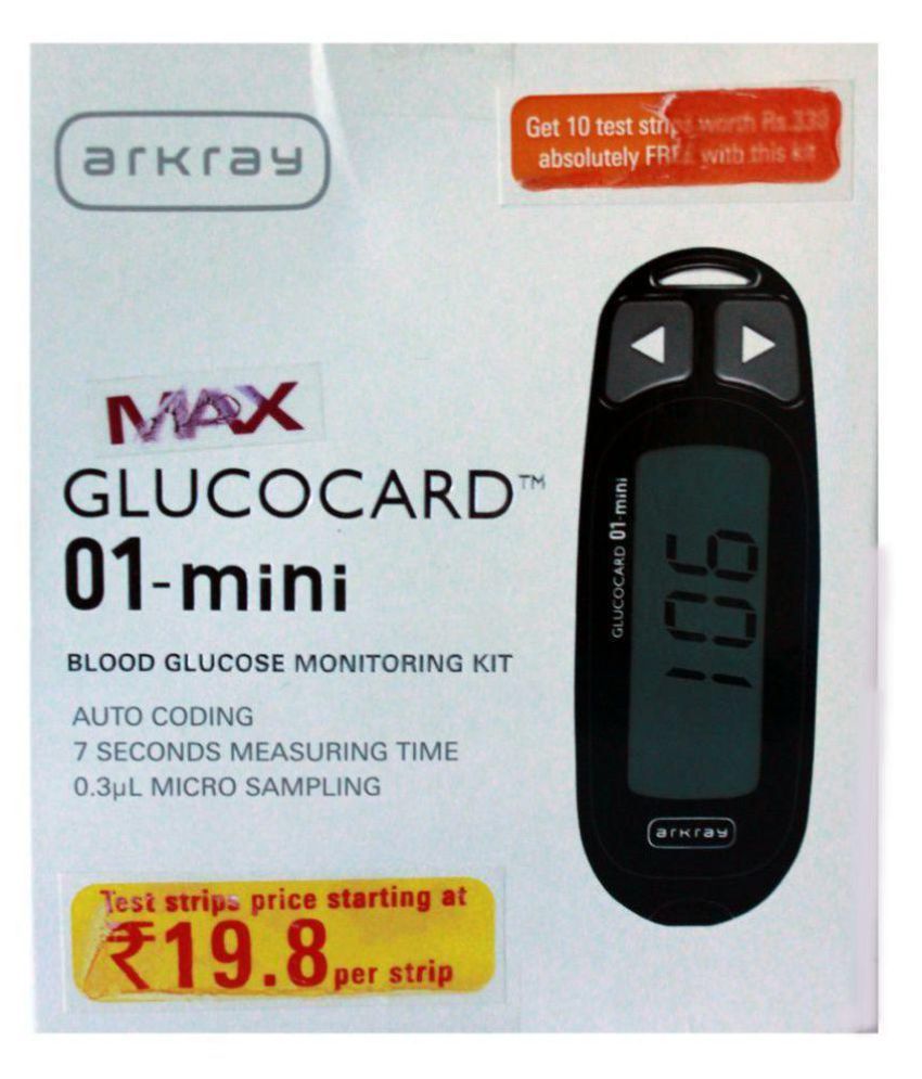 glucocard 01 mini test strips