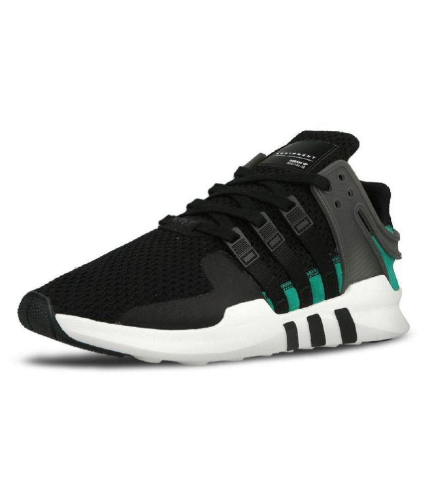 adidas equipment black running shoes