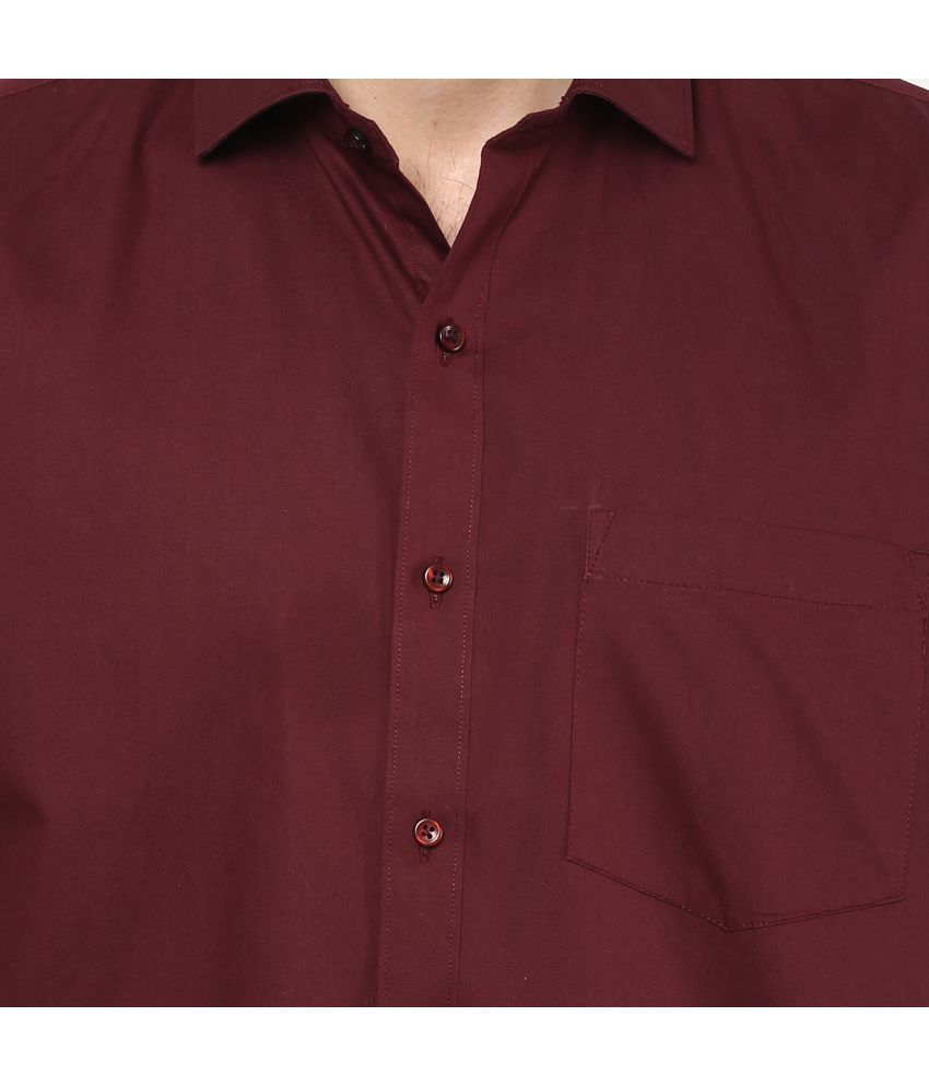 formal maroon shirt combination