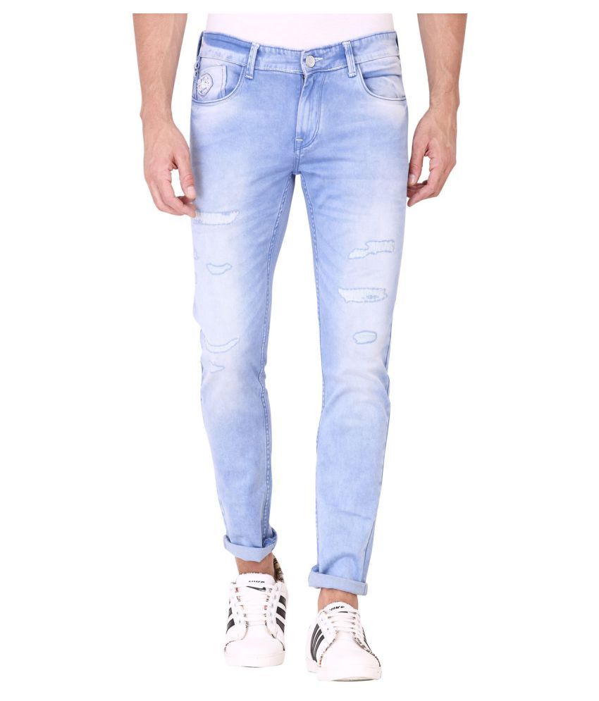 KOZZAK Blue Super Skinny Jeans - Buy 
