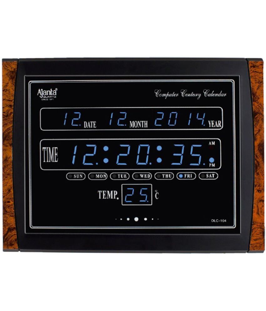 Ajanta Square Digital Wall Clock ( 10 x 8 cms ) Buy Ajanta Square