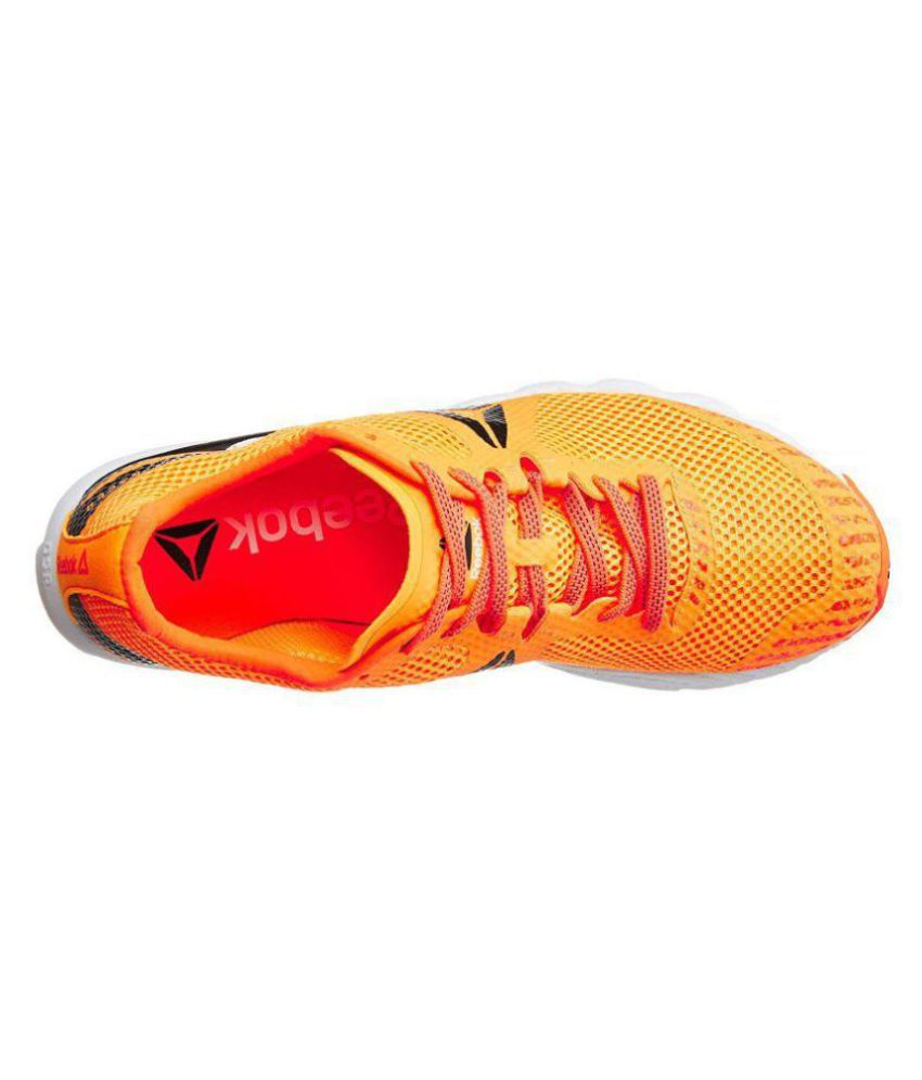 reebok sneakers orange