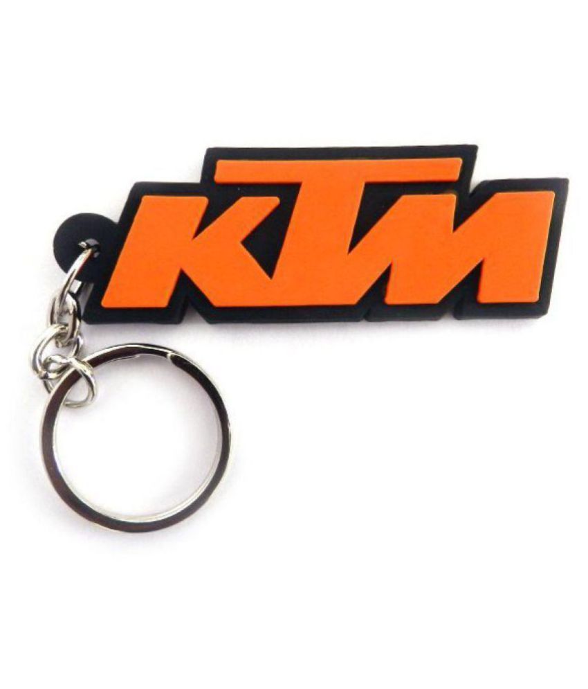 Techpro Rubber Keychain with Duke and KTM Design Combo pack Buy Online