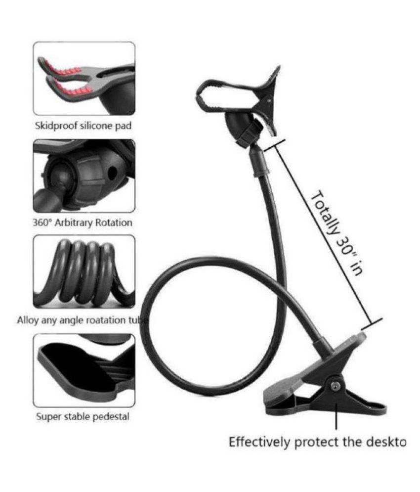 Lazy Mobile Holder Mobile Stand 360 Degree Rotating Flexible Snake