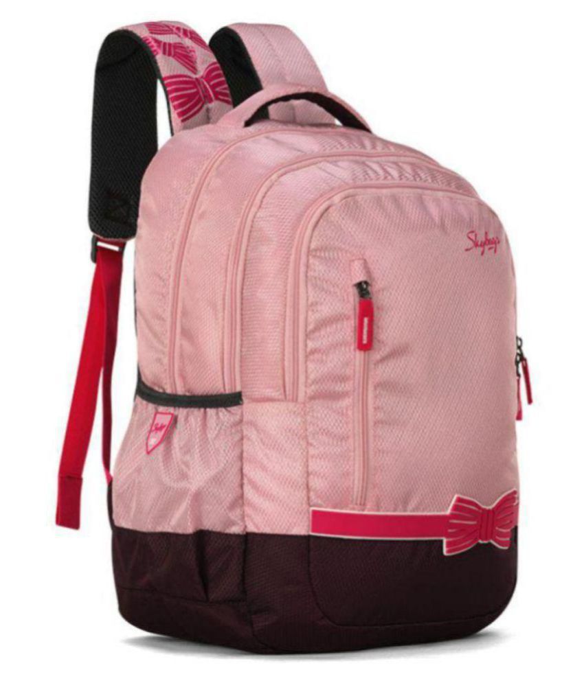 Skybags Pink Polyester î€€Collegeî€ î€€Bagî€ - Buy Skybags Pink Polyester î€€Collegeî€ ...