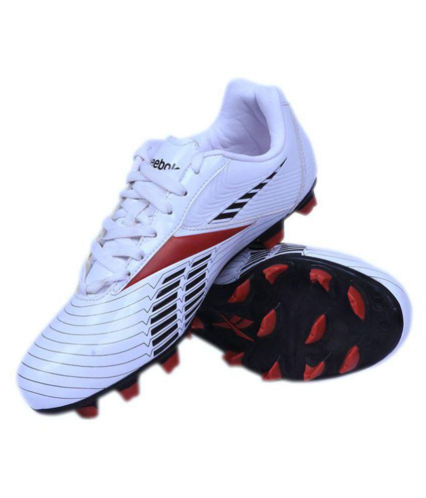 Reebok White Football Shoes - Buy 