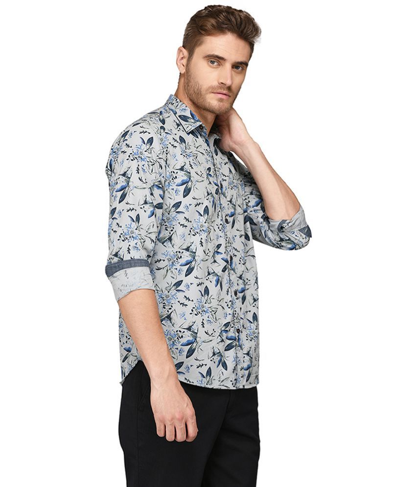 JadeBlue Blue Slim Fit Shirt Single - Buy JadeBlue Blue Slim Fit Shirt ...