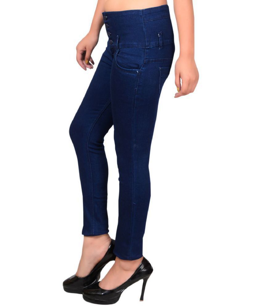 CRAZY GIRLS Denim Jeans - Navy - Buy CRAZY GIRLS Denim Jeans - Navy ...