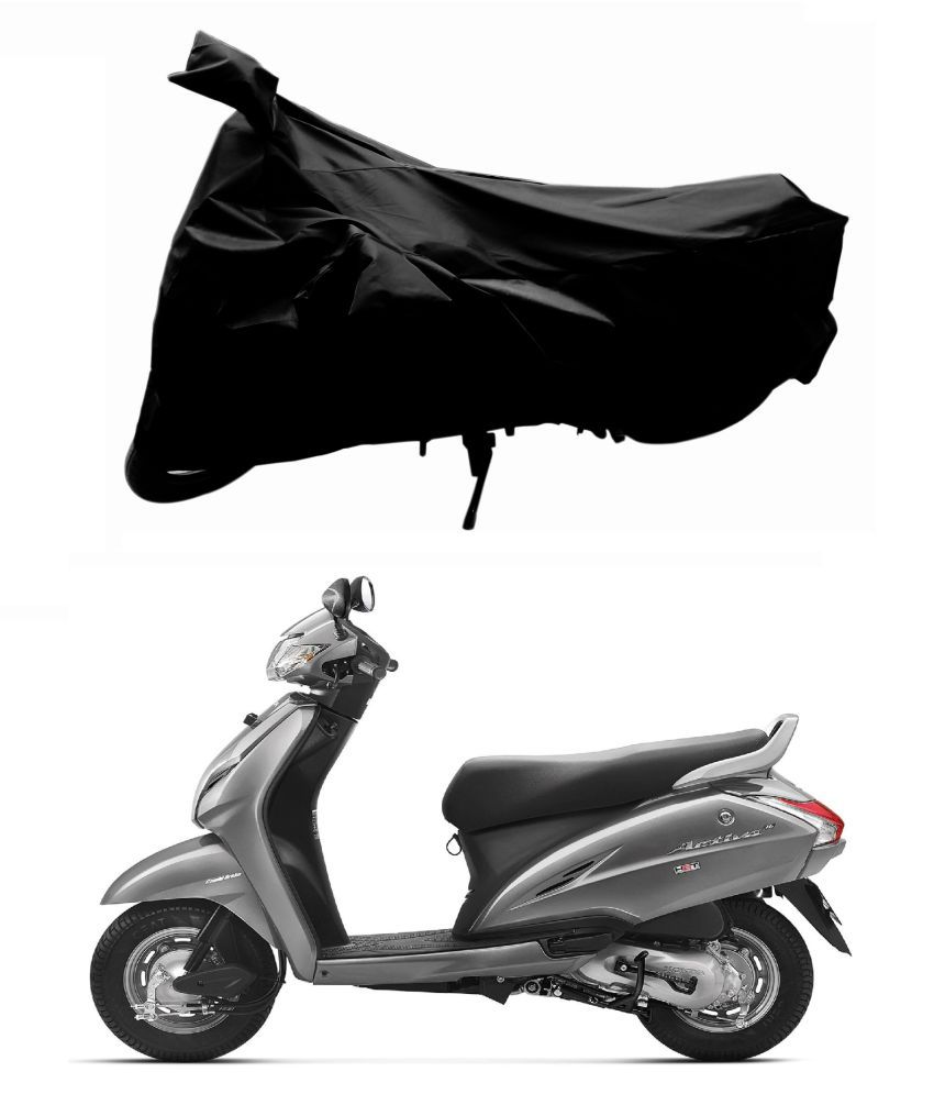 Honda Activa Black Scooty Body cover: Buy Honda Activa Black Scooty ...