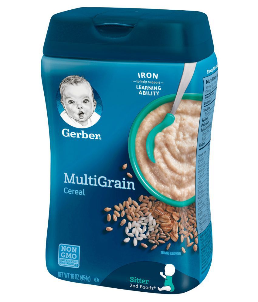 Buy Gerber Gerber Baby Food MultiGrain Cereal 227g Infant Cereal for 6