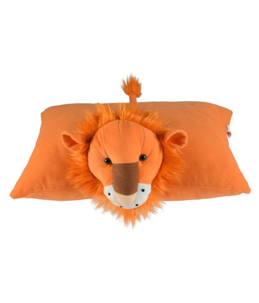 stuffed lion pillow