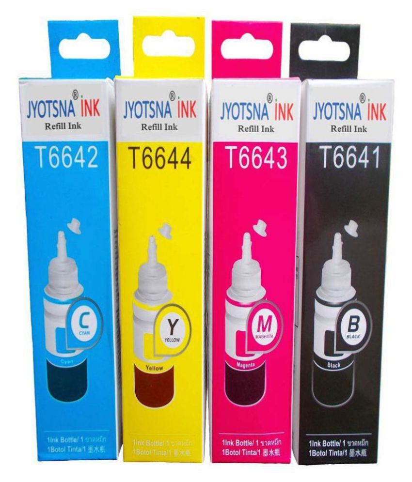 Jyotsna Ink Epson L360 Refill Cmyk Ink Pack Of 4 Buy Jyotsna Ink Epson L360 Refill Cmyk Ink 7717