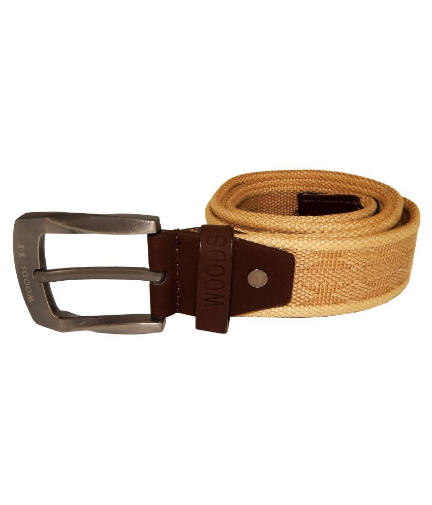 Els Tan Fabric Casual Belt: Buy Online at Low Price in India - Snapdeal