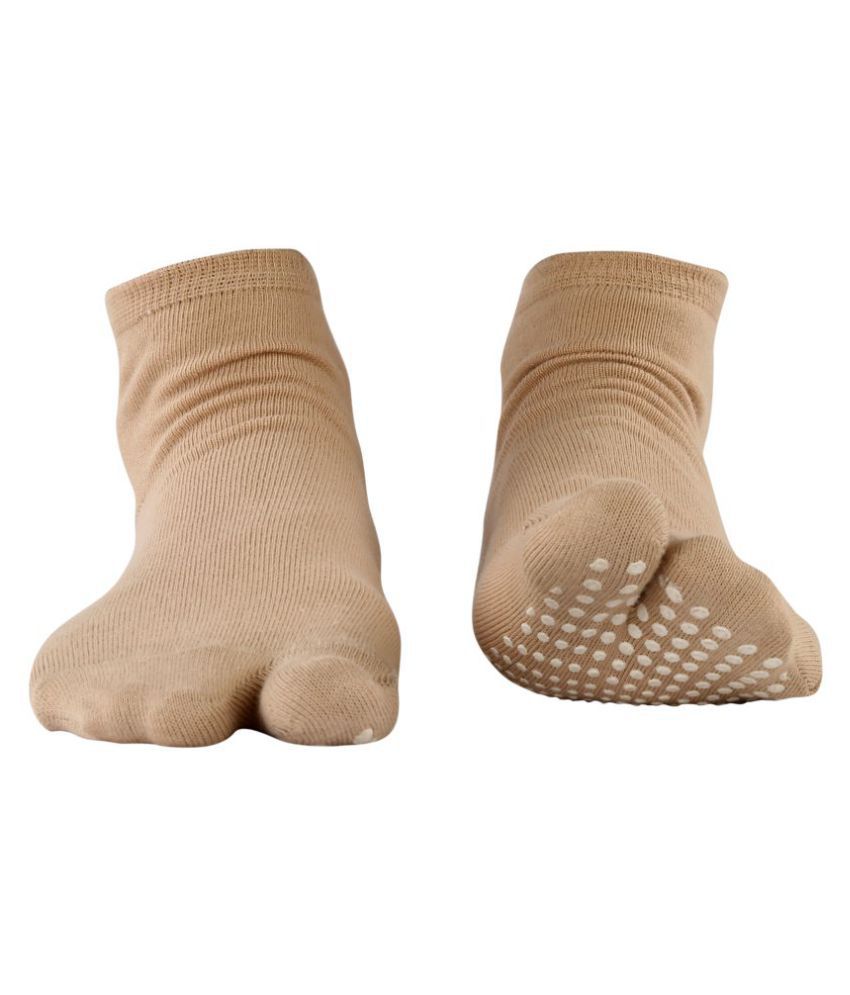 NOFALL Women's Split Toe Socks (Pack of 2 Pairs): Buy Online at Low ...