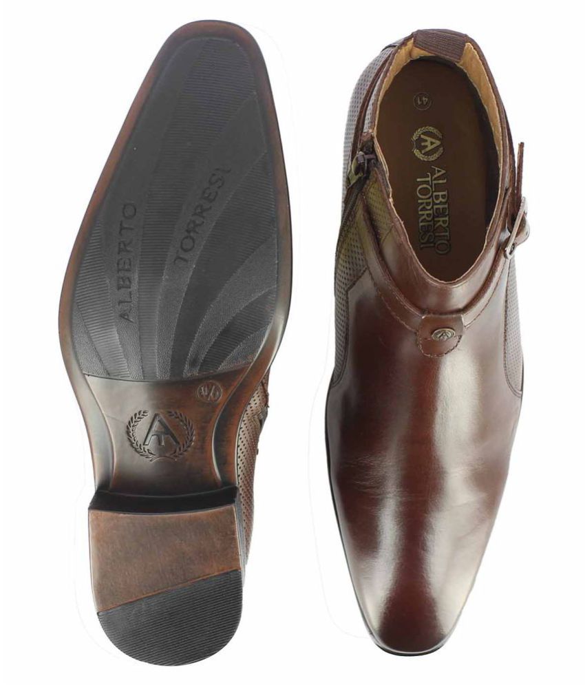 alberto torresi men's leather formal shoes