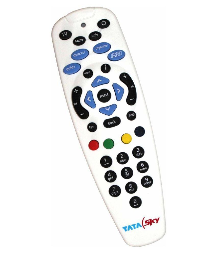 tata sky remote hd