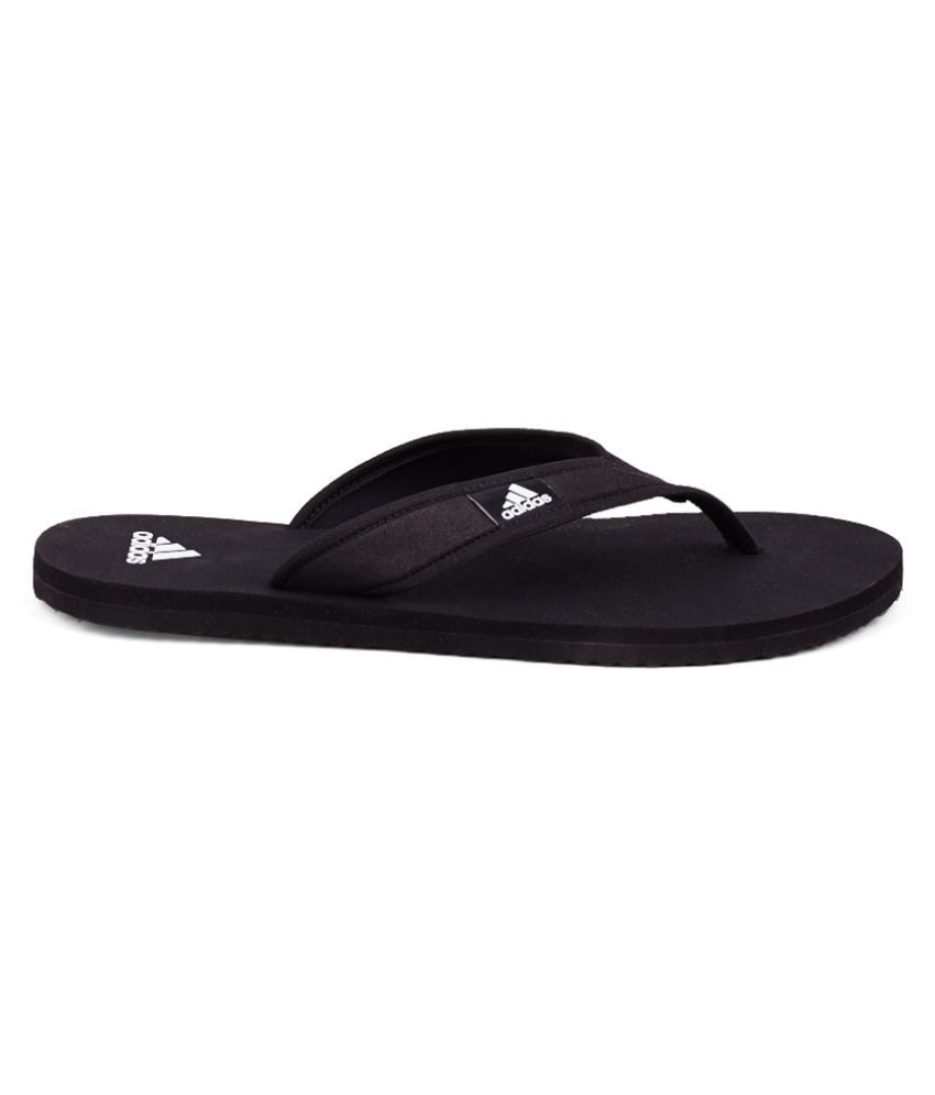 Adidas Black Flip Flops Price in India- Buy Adidas Black ...