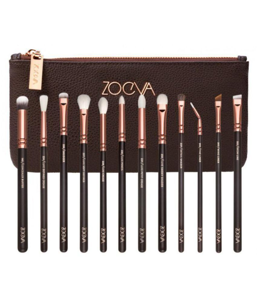 Zoeva Rose Gold Complete Eye Makeup Brushes Vol.1 Set Of