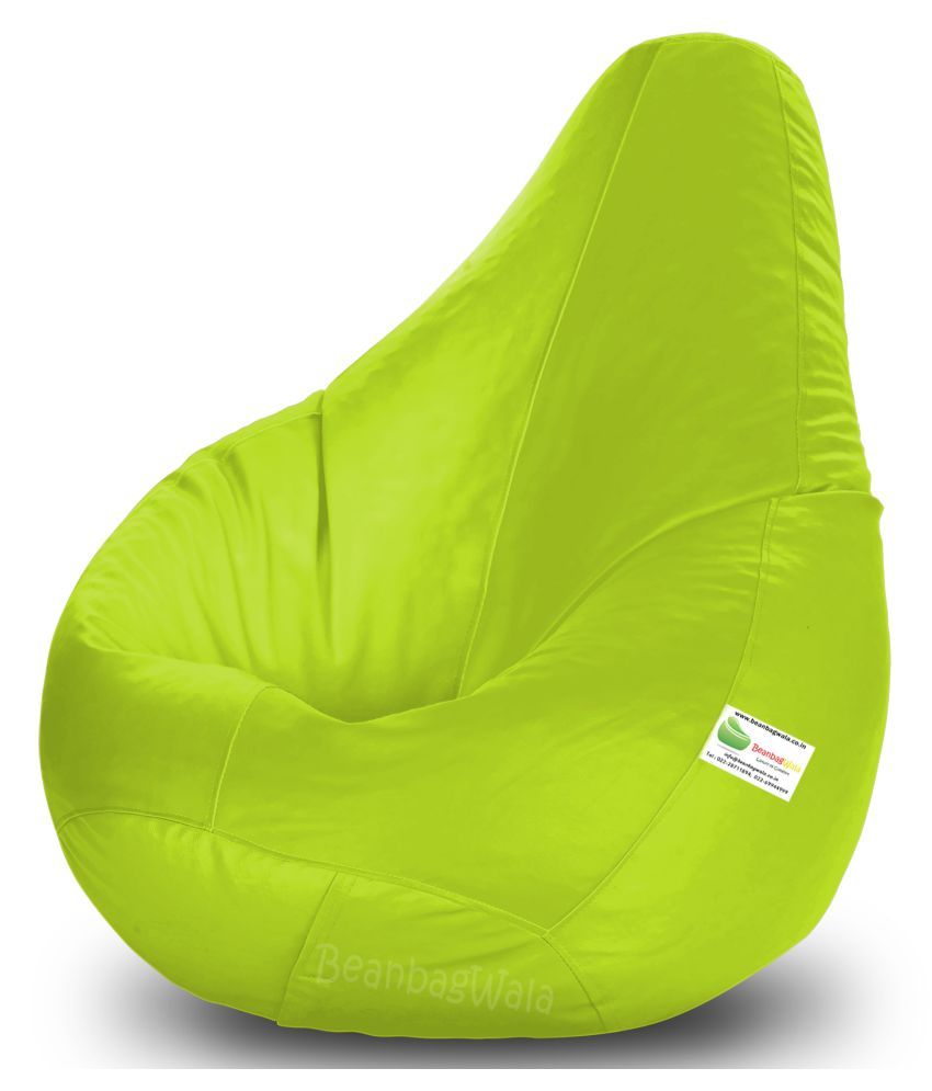 BEAN BAGWALA BEAN BAG  XXL GREEN With Fillers Beans Buy 