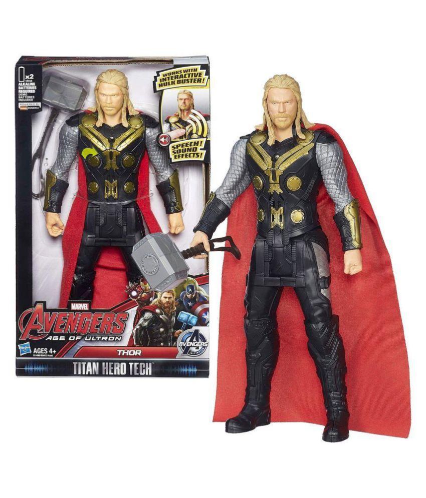 marvel avengers age of ultron titan hero tech thor 12 inch figure